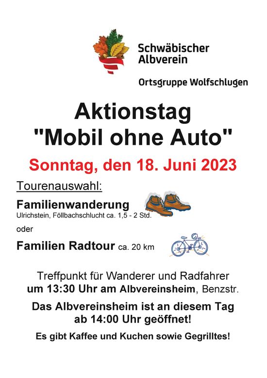 Mobil ohne Auto 18. Juni 2023